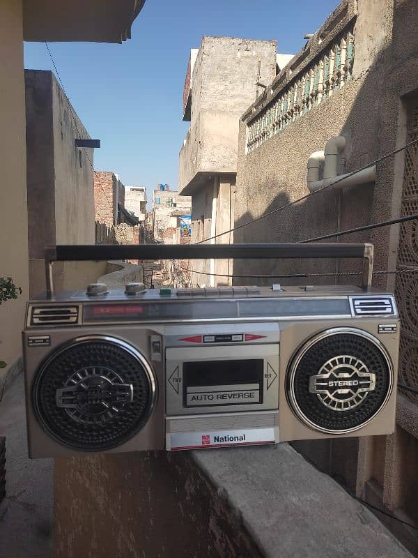 National radio Cape recorder speaker All working 7