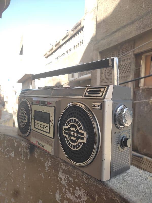 National radio Cape recorder speaker All working 9