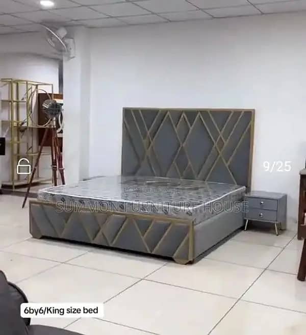 Summer Sale on Wooden & Iron Frame Bed 5