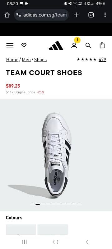 adidas team court shoes 1