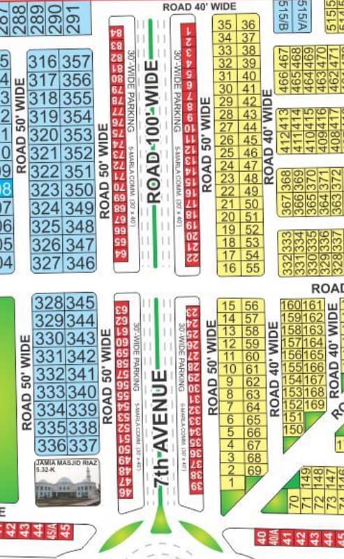 INVESTOR PRICE CORNER 5 MARLA COMMERCIAL PLOT G1 BLOCK MAIN BOULEVARD 100ft BAHRIA ORCHARD PHASE 4 0