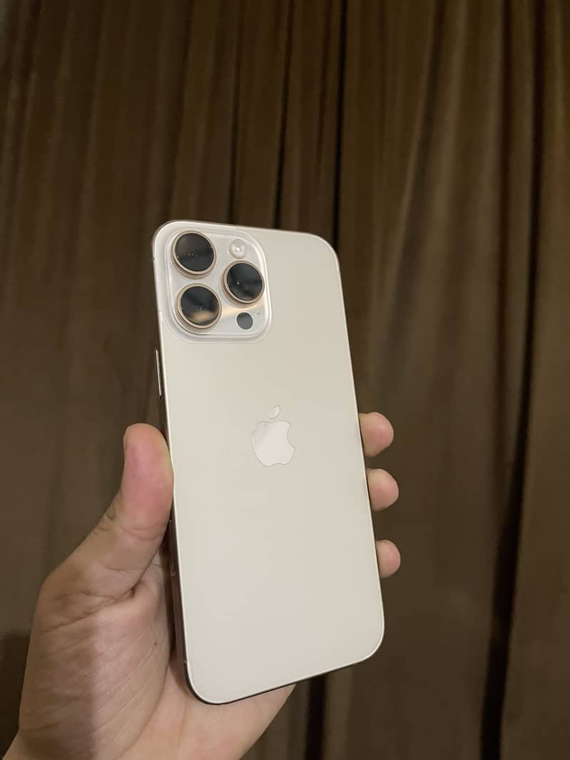 Iphone 16 pro max PTA aproved 256gb 3