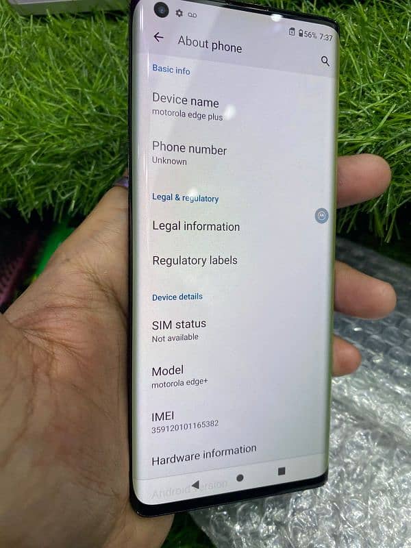 Motorola Edge Plus | 256GB  12GB RAM | Snapdragon 865 | 5000 mah 108MP 5
