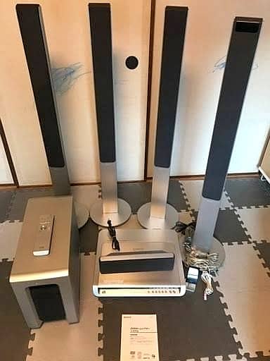 Sony Home Theatre 5.1 Surround 1000 Watts HCD-SR4W with 2 SubWoofers 2