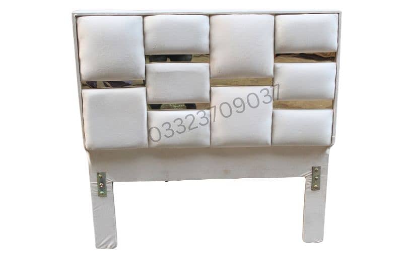 6.5x3.5 feet wooden single bed Solid Kikar Wood furniture 1