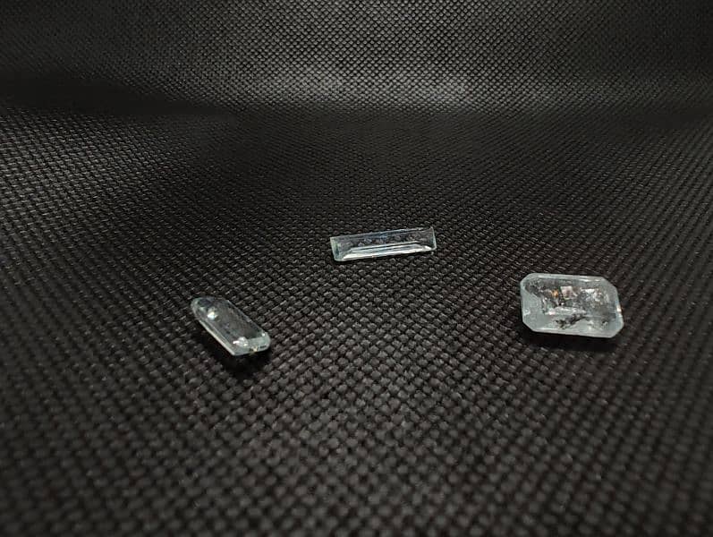 Aquamarine Gemstones - 100% original 4