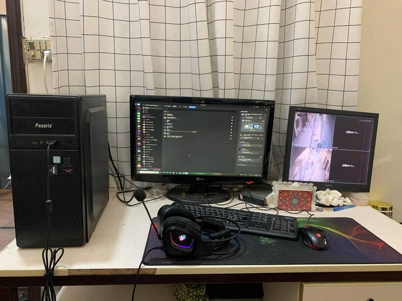 Complete Gaming PC Setup – RTX 2060, i5 12400F + Monitor, Mouse & Head 0