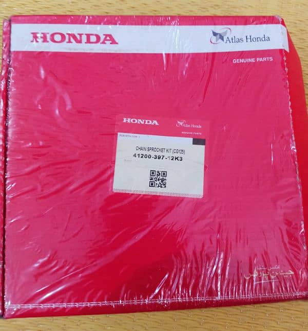 Honda CG 125, New imported Sprocket (Chain Garari) Set 0