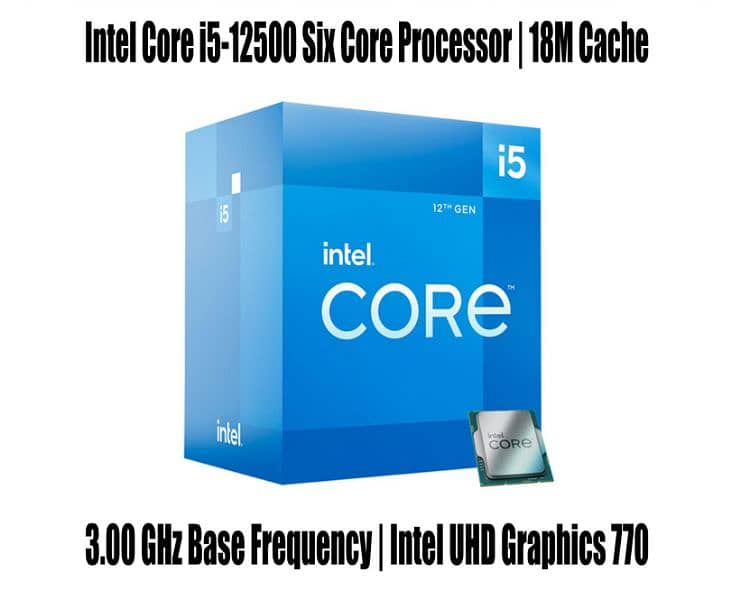 Intel Core i5 12th Generation 12500 Processor. 0