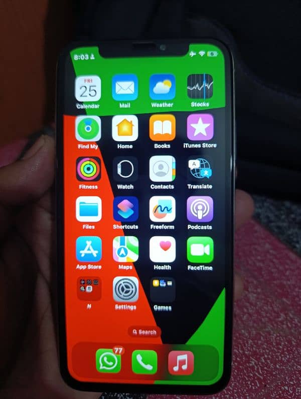 iPhone x 64GB bypas,battery and back glass change with new 0