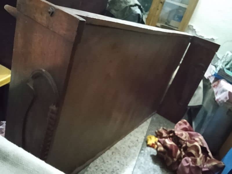 Pure wood good guality single bad only no damage solid dayar lakri ka 0
