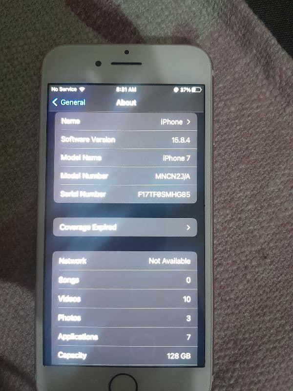 iphone 7 non pta  128 gb 0