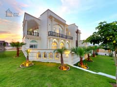 Classical Corner House With Huge Lawn Near Future World School