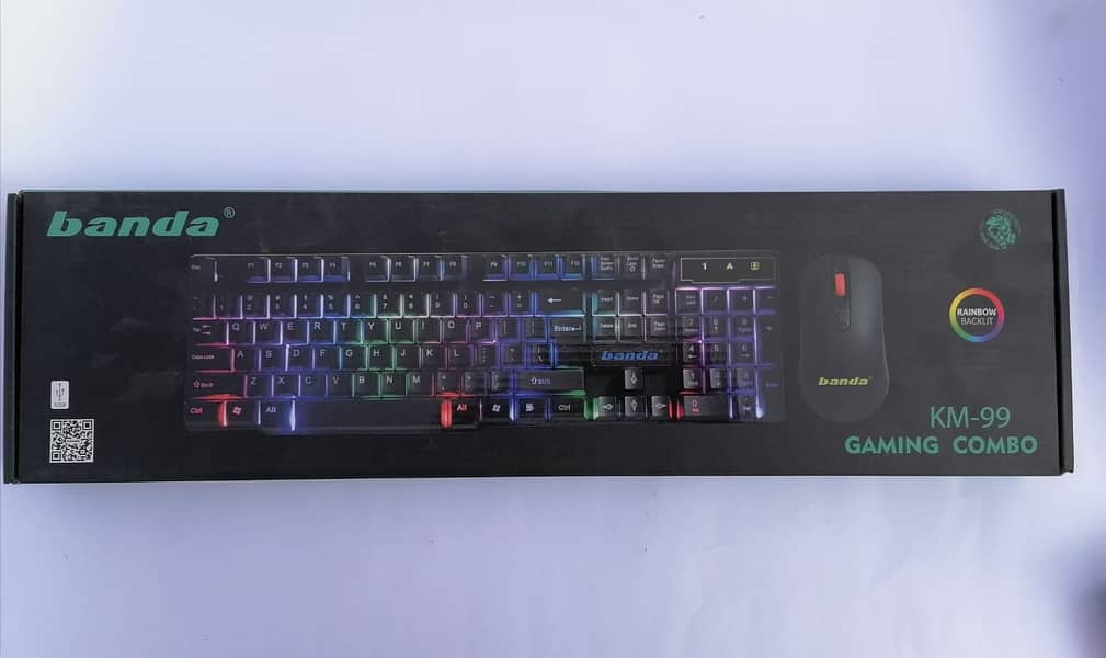 KM-99 Banda gaming keyboard And Mouse 0