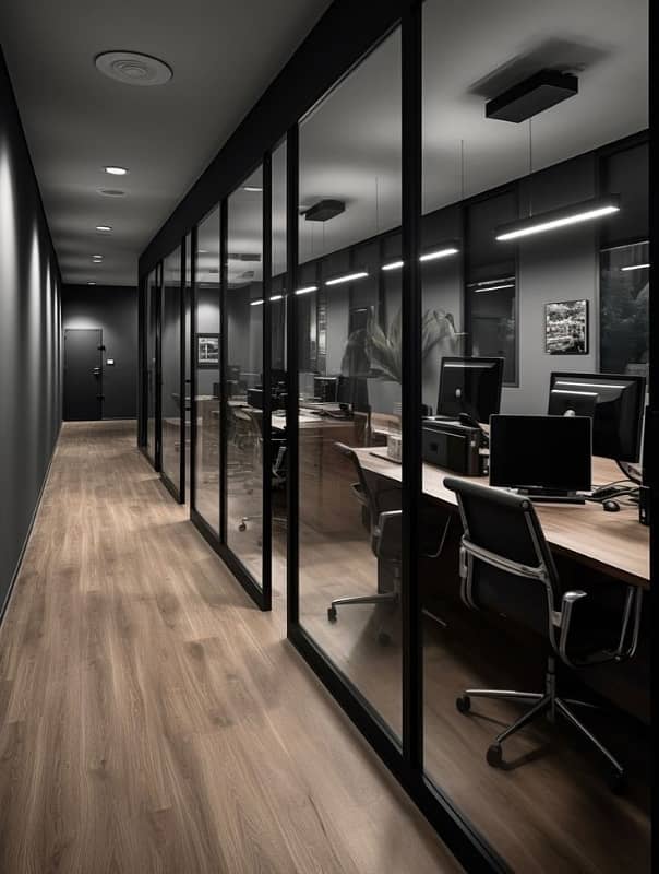 Ultra Modern Office Design on Demand in a High Rise opposite Emporium. 12