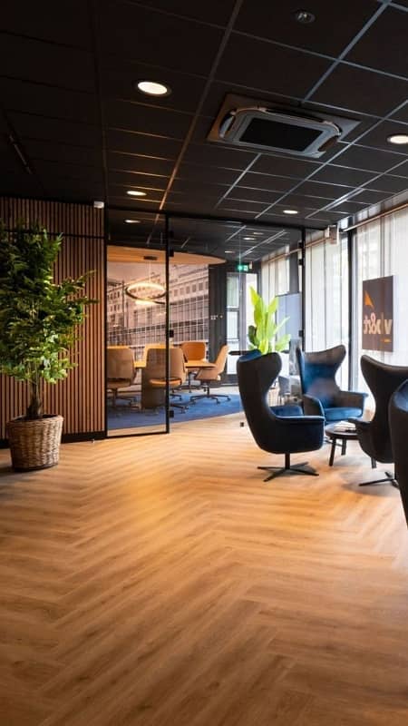 Ultra Modern Office Design on Demand in a High Rise opposite Emporium. 16
