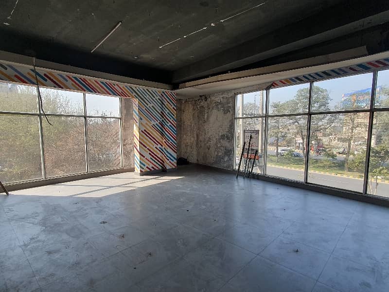 Independent Commercial Building for Rent opposite Yasir Broast Near Shaukat Khanum 13