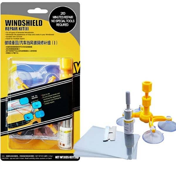 DIY Car Windshield Cracked Repair Tool Upgrade Auto Glass Repair Fl 8
