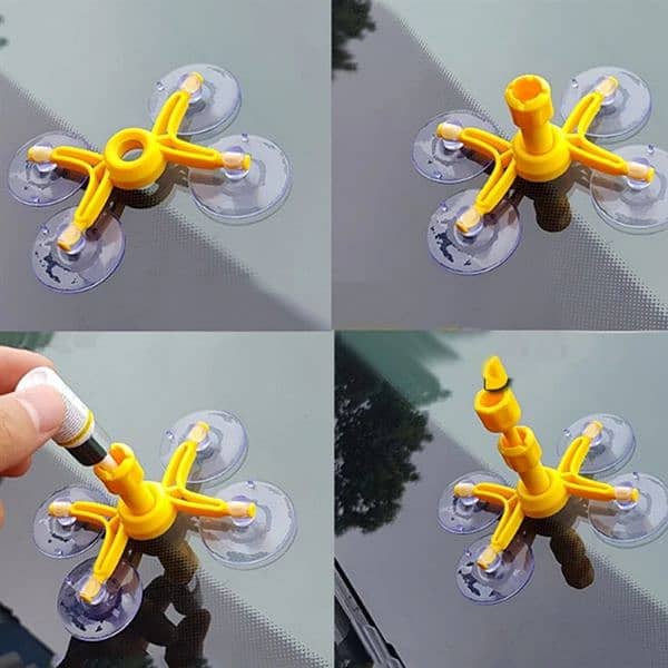 DIY Car Windshield Cracked Repair Tool Upgrade Auto Glass Repair Fl 11