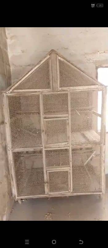 parrot and hen cages all 3 for 10 thousand 0