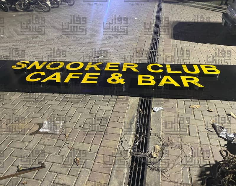 backlight boards/ reflected sign board/ 3d sign board/ sign board 11