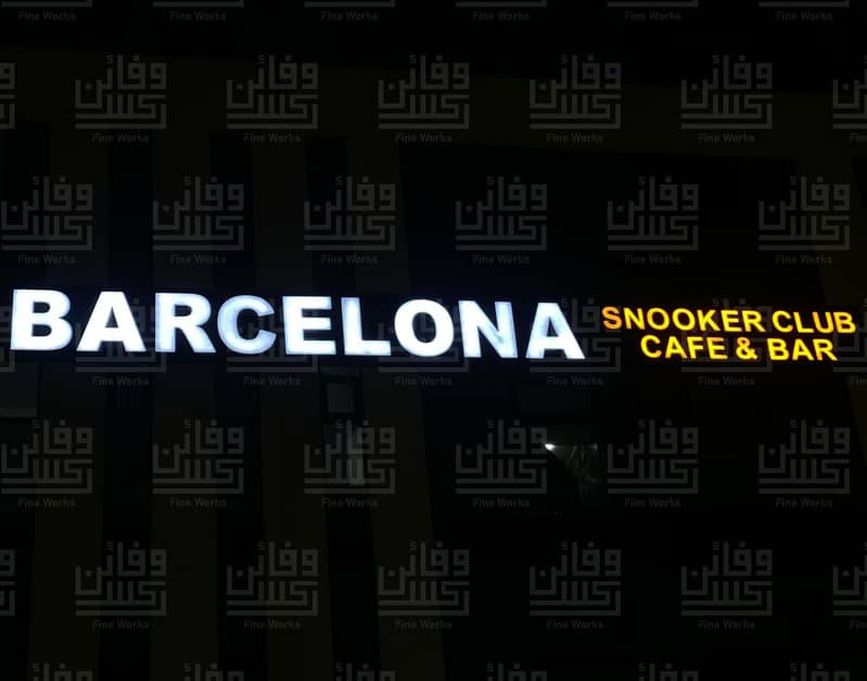 3d sign board/Acrylic Sign board/ Neon Sign board/ Backlight board 7