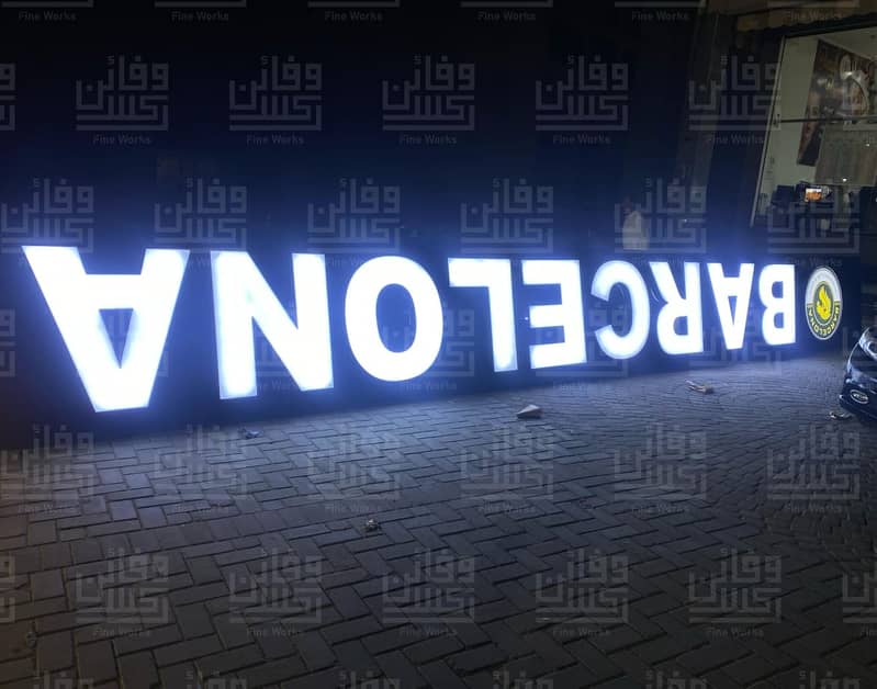 3d sign board/Acrylic Sign board/ Neon Sign board/ Backlight board 13