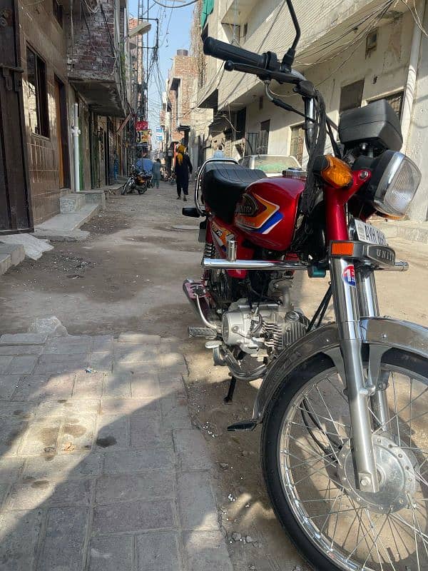 United 70cc 2025 model urgent sale 0