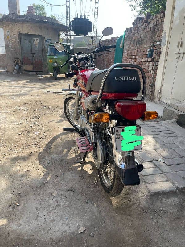 United 70cc 2025 model urgent sale 6