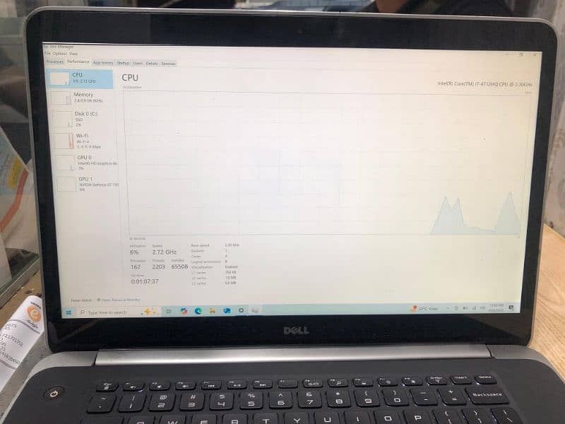 Dell XPS 15 , i7 4th Gen HQ, 2Gb Card, 4k Resolution 3