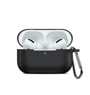 High Quality AirPods Case With Clip Airbuds / Airdots Soft Silicon Cov 2