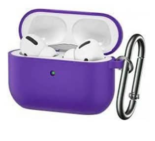 High Quality AirPods Case With Clip Airbuds / Airdots Soft Silicon Cov 3