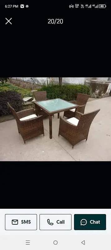 rattan sofa sets/dining tables/UPVC outdoor furniture/Garden chairs 12