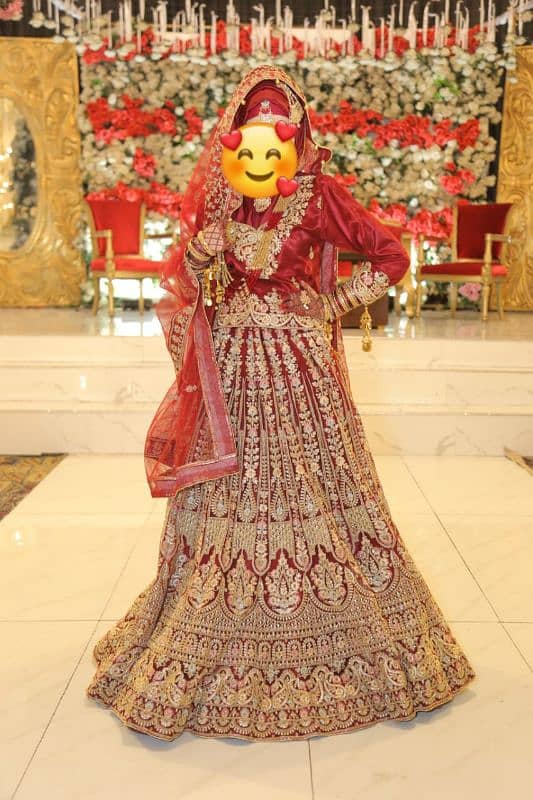 Gorgeous Indian Style Bridal Lehnga - 60% OFF | Worn Only Once! 1