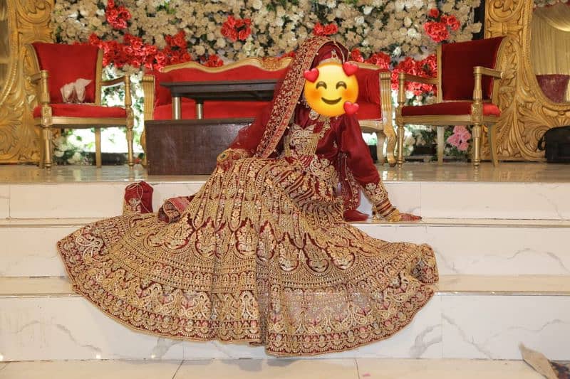 Gorgeous Indian Style Bridal Lehnga - 60% OFF | Worn Only Once! 4