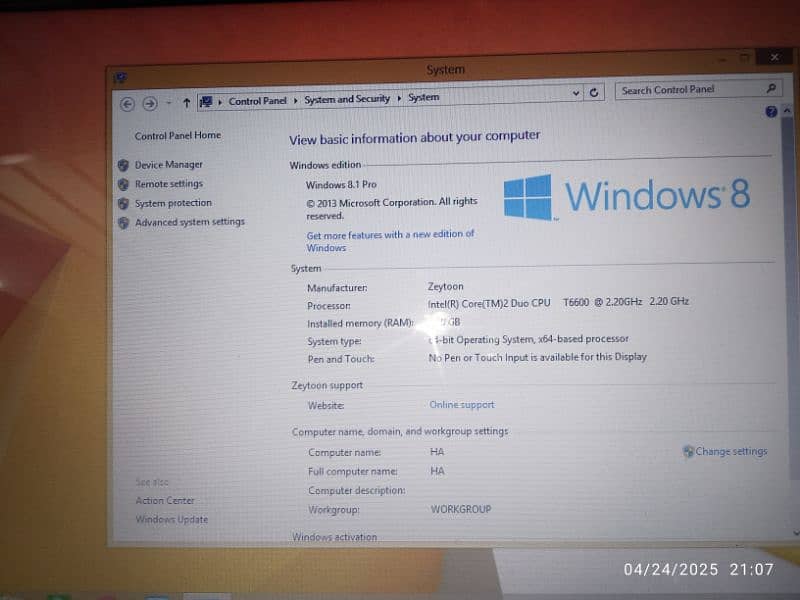Dell Inspiron Core 2duo. 3