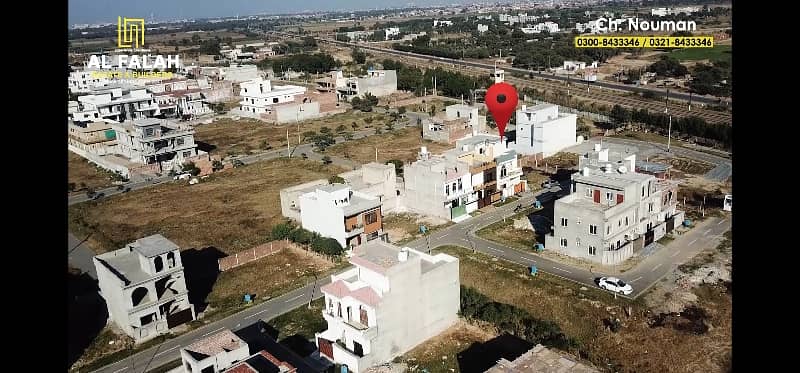 3.68 Marla Plot At Investment Price Urgent For Sale In Rose Town With Map Approved By LDA 1