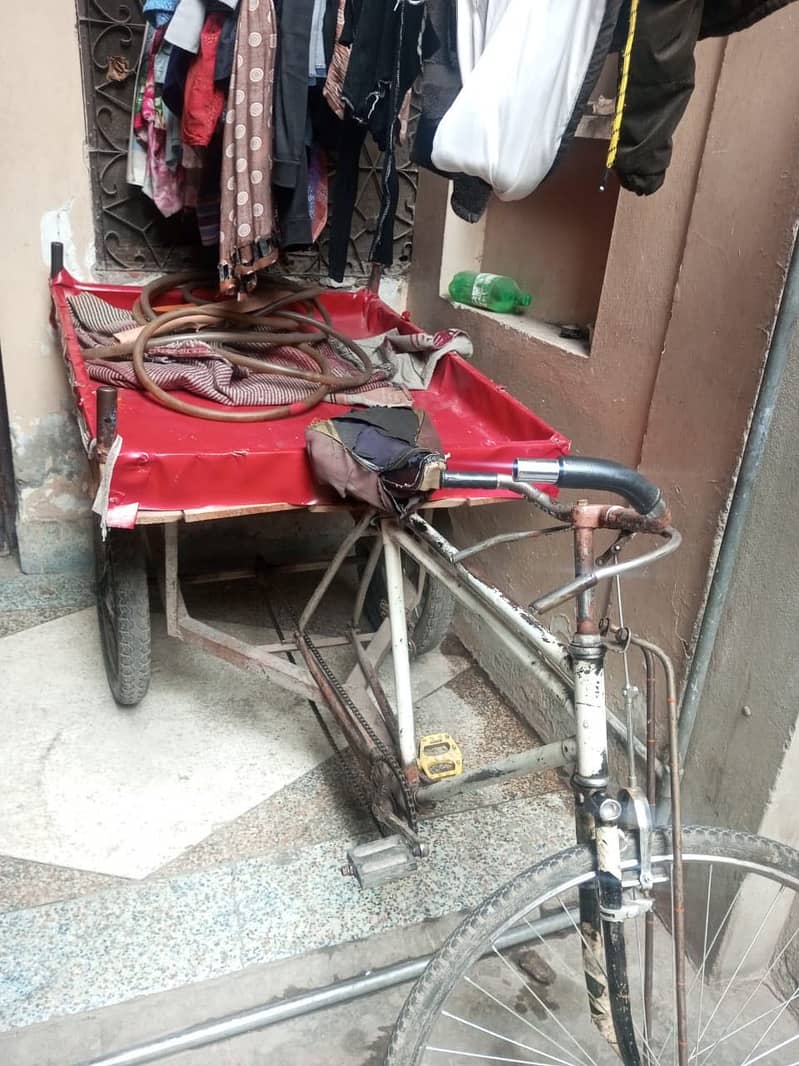 Cycle rickshaw thela 0