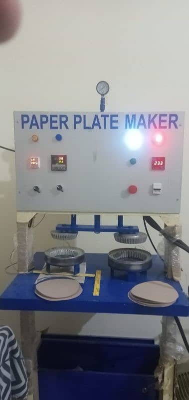 paper plates making machine 0