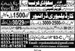 Car Delivery driver