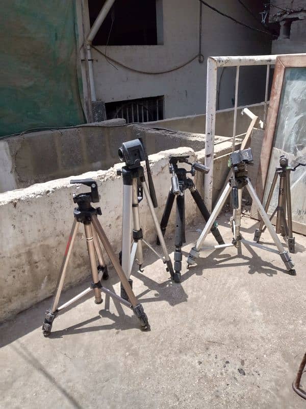 used camera stand 8 pcs 2