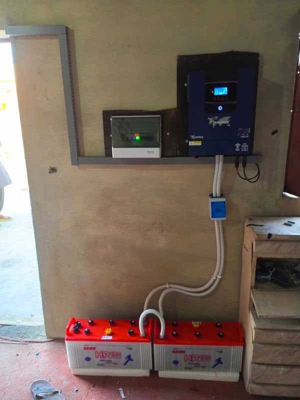 solar system Ac and DC system installation 1