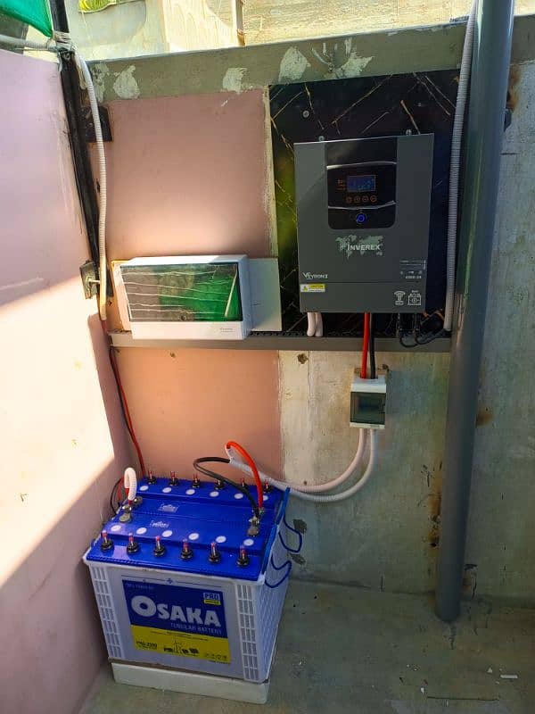 solar system Ac and DC system installation 2