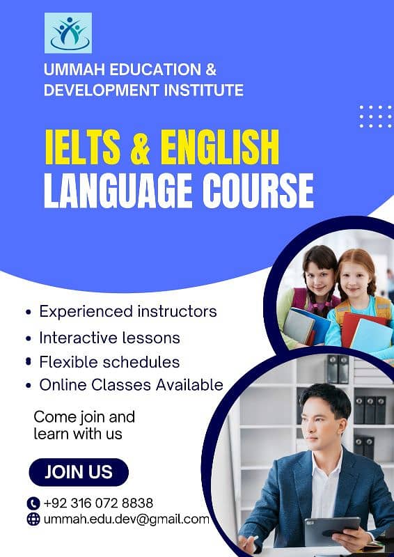 IELTS and English Language Course /Foreign Qualified Female Instructor 0