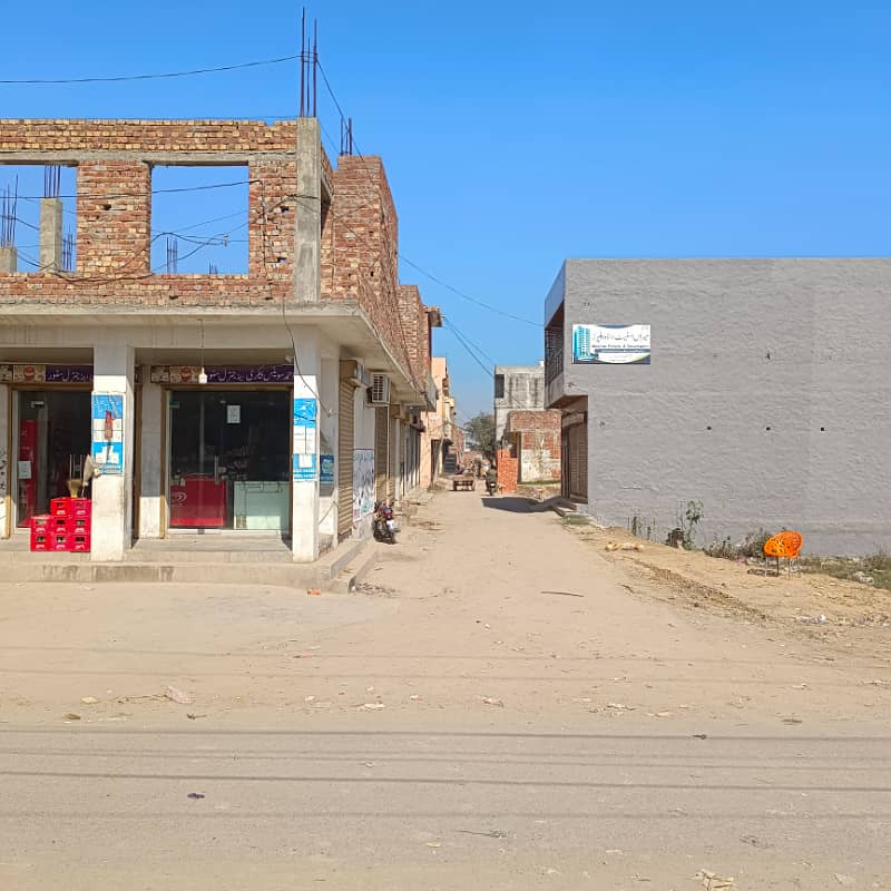 3 Marla Plot Corner Mean Street Al Noor Park B Black For Sale 4