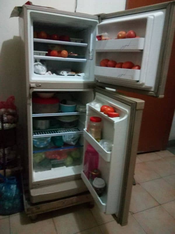 two door large refrigerator 0