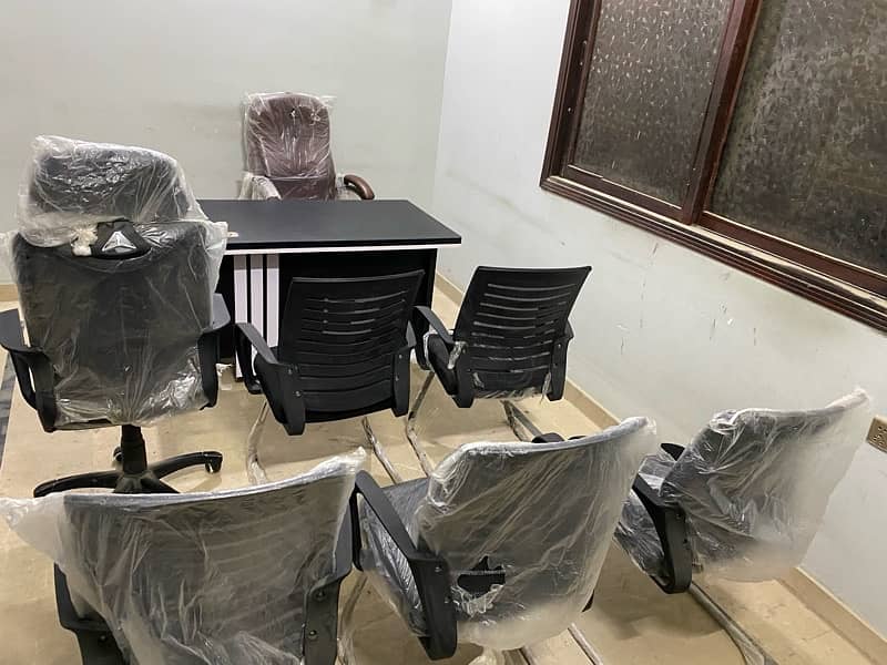 office chair and table 11