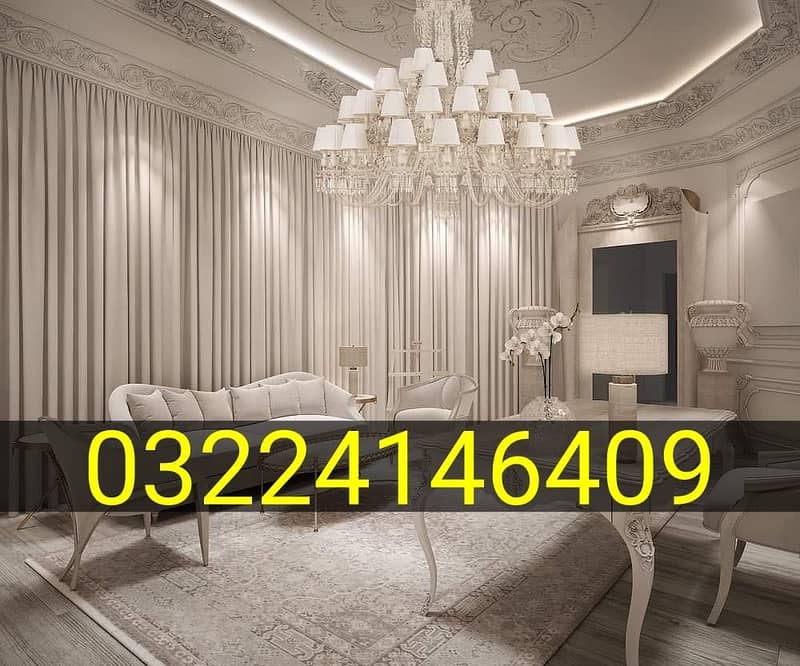 Best Price Curtains Fabric,Window Blinds at dha phase 4,Curtains,Blind 2