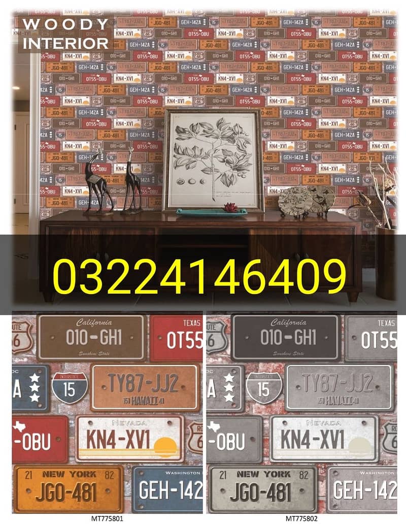 Modern Wallpaper, Mural Wall pictures, PU Rock Panels,Wall paper 0