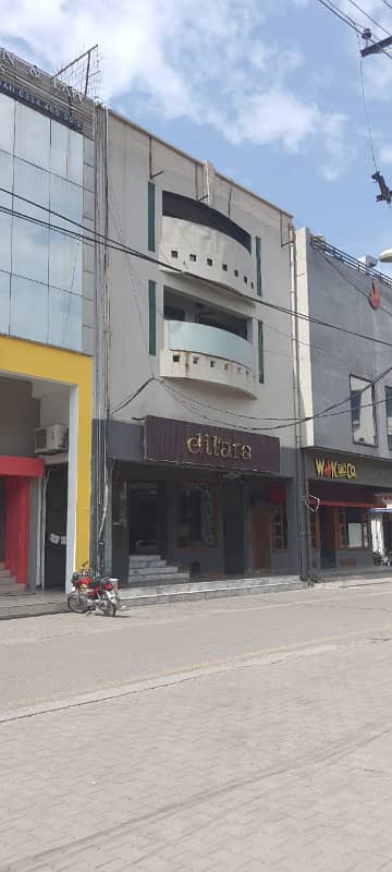 Facing Park 4 Marla Commercial Rented Building New Construction For Sale In DHA Phase 3, Y Block 0